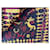 Sciarpa in seta Trussardi Nera Gialla Bordeaux Nero - vista 3