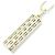 Autre Marque Collana di diamanti 0,48 ct K18YG oro giallo D'oro