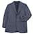 Autre Marque DEPETRILLO Cotton Wool Tailored Jacket Blue Check  ref.1835343