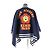 Kenzo Woll-Nylon großer Poncho marineblau - Ansicht 3