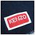 Kenzo Woll-Nylon großer Poncho marineblau - Ansicht 8