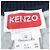 Kenzo Woll-Nylon großer Poncho marineblau - Ansicht 9