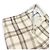 Bermuda largo xadrez de lã e rayon Gucci 44 Bege - vista 3