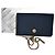 Borsa a tracolla Guy Laroche blu in tessuto con catena dorata