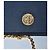 Borsa a tracolla Guy Laroche blu in tessuto con catena dorata - vista 4