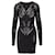 Abito in jacquard elasticizzato Balmain Nero