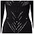Abito in jacquard elasticizzato Balmain Nero - vista 5