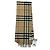 Burberry Breite Kaschmirschal mit Karomuster Beige