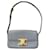 Borsa a tracolla Céline Triomphe blu in pelle