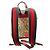 Gucci Ophidia Leder Rucksack Braun Rot Blumen Vogel Muster - Ansicht 3