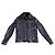 Blaue gewaschene Lammleder-Fliegerjacke Dolce & Gabbana Größe 52 IT