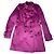 Gabardina Burberry de algodón morada Púrpura