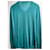 Maglione Balmain Verde in Viscosa e Lino  - vista 5
