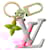Louis Vuitton Bag charms Pink Steel  ref.1836958