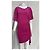 Abito mini arricciato Michael Kors in cotone rosa Marrone - vista 7