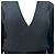 Victoria Beckham Plissiertes Midi-Kleid aus schwarzem Polyester - Ansicht 2