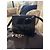 Fendi Caligraphy Tasche schwarzes Lackleder - Ansicht 15
