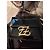 Fendi Caligraphy Tasche schwarzes Lackleder - Ansicht 17