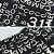 Set di grande coperta e borsa Chanel by Sea Nero Bianco Crudo - vista 10