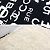 Set di grande coperta e borsa Chanel by Sea Nero Bianco Crudo - vista 8