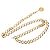 Vintage Gold Chain Belt von Chanel Cambon Golden