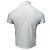 Polo de algodão branco com logo bordado Saint Laurent - vista 4