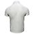 Polo de algodão branco com logo bordado Saint Laurent - vista 4