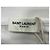 Polo de algodão branco com logo bordado Saint Laurent - vue 11