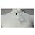 Polo de algodão branco com logo bordado Saint Laurent - vue 8
