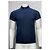 Polo aus navyblauer Baumwolle mit gesticktem Logo Saint Laurent Cassandre Marineblau - Ansicht 8