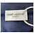 Polo in cotone blu navy con logo ricamato Saint Laurent Cassandre - vista 12