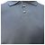 Polo in cotone blu navy con logo ricamato Saint Laurent Cassandre - vista 2