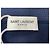 Polo in cotone blu navy con logo ricamato Saint Laurent Cassandre - vista 11