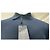 Polo in cotone blu navy con logo ricamato Saint Laurent Cassandre - vista 14