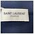 Polo in cotone blu navy con logo ricamato Saint Laurent Cassandre - vista 4