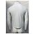 Polo de algodão branco com logo bordado Saint Laurent - vista 9