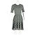 M Missoni gemustertes Jacquard-Strickkleid aus grünem Polyamid - Ansicht 4