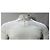 Polo de algodão branco com logo bordado Saint Laurent - vista 7