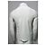 Polo de algodão branco com logo bordado Saint Laurent - vista 9