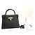 Hermès Hermes Kelly Touch 28 Togo Crocodile Bag Black