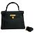 Hermès Hermes Kelly Touch 28 Togo Crocodile Bag Black - view 2