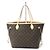 Tote Monogram Neverfull MM M46975 de Louis Vuitton Beige - vue 2