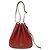 Hermès Borsa a spalla Ardennes di Hermes Market GM Rosso
