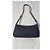 Borsa a mano Christian Dior Malice in denim e pelle blu - vista 2
