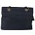 BALLY Borsa a Spalla in Pelle Trapuntata con Catena Navy Auth ti2299 Blu navy - vista 3