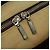 BURBERRY Black label Hand Bag Canvas White Silver Auth ti2347 Silvery - view 26