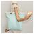 GUCCI GG Canvas Tote Bag Hellblau Gold 002 1098 Auth 99662 Golden - Ansicht 21