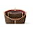 Borsa Louis Vuitton Carryall PM Monogramma Marrone - vista 2