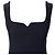 Vestido mini A-line Alexander McQueen Negro - vista 3