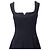 Vestido mini A-line Alexander McQueen Negro - vista 4